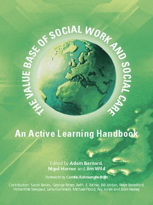 cover image of The Value Base of Social Work and Social Care